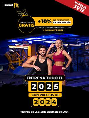 Termina el 2024 con Smart Fit